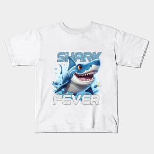 Shark Fever Splash Tee Kids T-Shirt